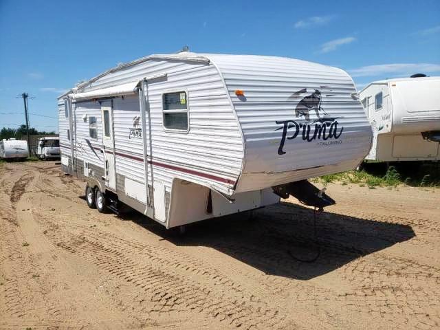 Salvage cars for sale from Copart Kincheloe, MI: 2007 Puma Trailer
