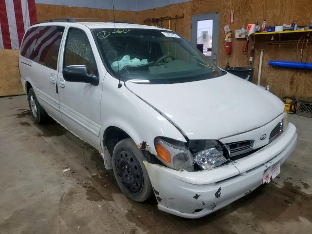 Salvage cars for sale from Copart Kincheloe, MI: 2004 Oldsmobile Silhouette
