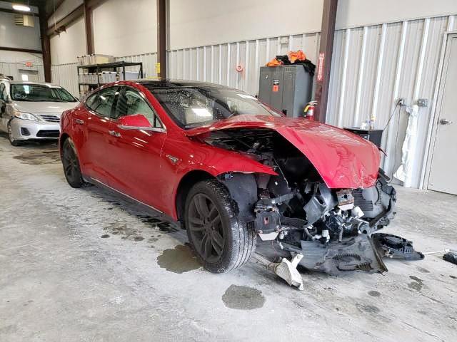Salvage cars for sale from Copart Byron, GA: 2015 Tesla Model S