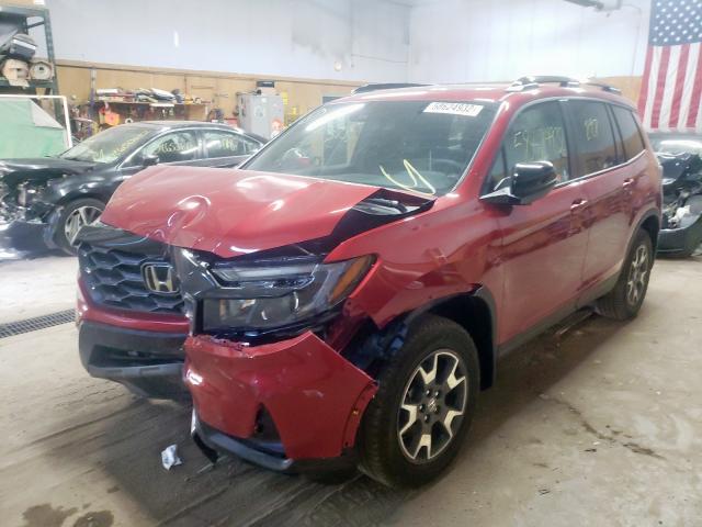 2022 HONDA PASSPORT T 5FNYF8H60NB015907