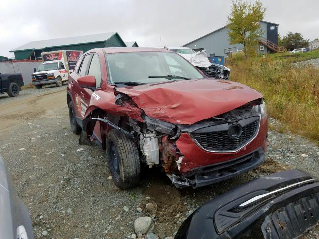 Salvage cars for sale from Copart Montreal Est, QC: 2013 Mazda CX-5 Touring