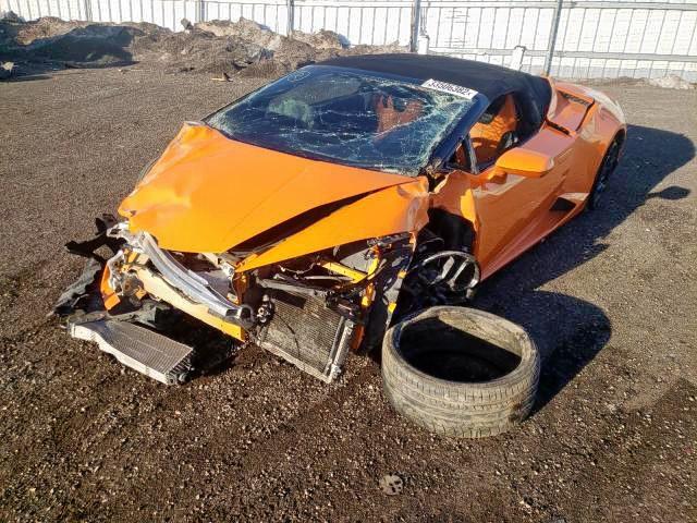 2018 LAMBORGHINI HURACAN ZHWCR1ZF8JLA09314