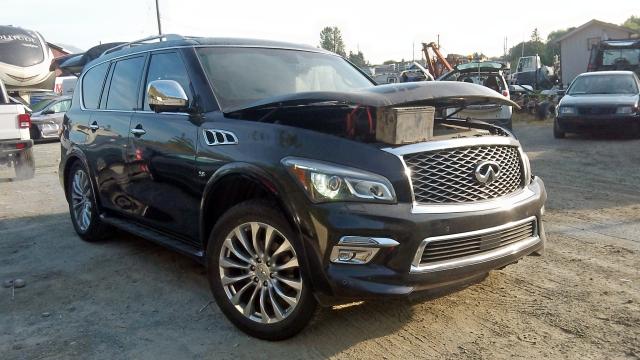 Salvage cars for sale from Copart Rocky View County, AB: 2015 Infiniti QX80