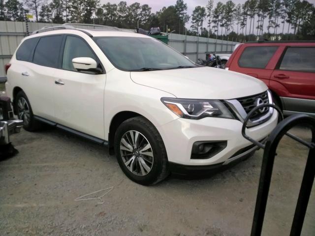 Salvage cars for sale at Harleyville, SC auction: 2017 Nissan Pathfinder