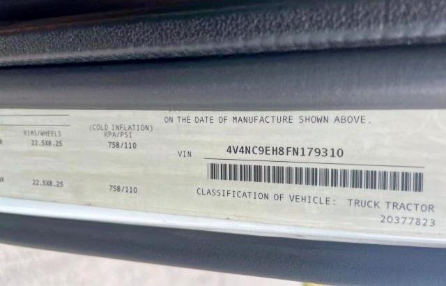 2015 VOLVO VN VNL 4V4NC9EH8FN179310