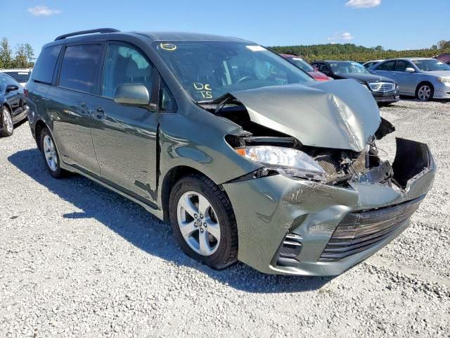 Toyota Sienna salvage cars for sale: 2020 Toyota Sienna LE