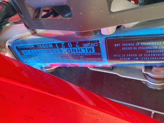 2021 HONDA CRF300 L MLHND1619M5001234