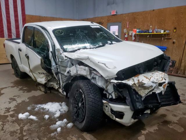 Salvage cars for sale from Copart Kincheloe, MI: 2019 Nissan Titan SV