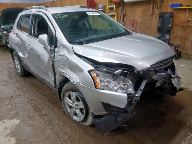 Salvage cars for sale from Copart Kincheloe, MI: 2016 Chevrolet Trax 1LT