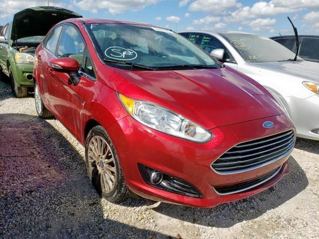 Salvage cars for sale from Copart Apopka, FL: 2016 Ford Fiesta Titanium