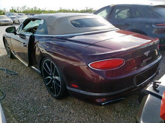 2020 BENTLEY CONTINENTA SCBDB4ZG2LC075680