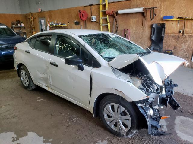 Salvage cars for sale from Copart Kincheloe, MI: 2021 Nissan Versa S