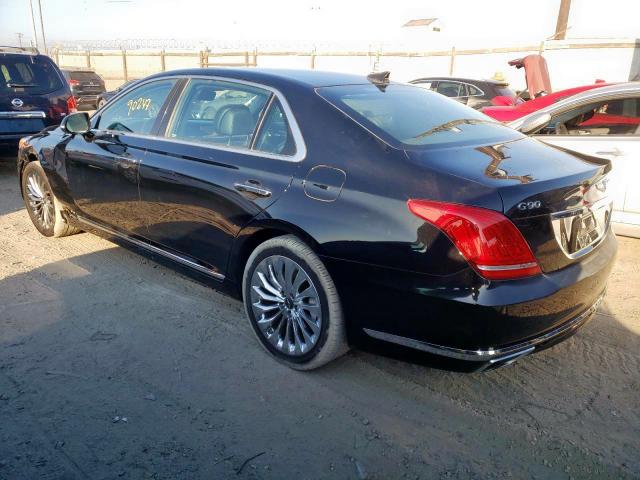2017 GENESIS G90 PREMIU KMHG34JA2HU022344