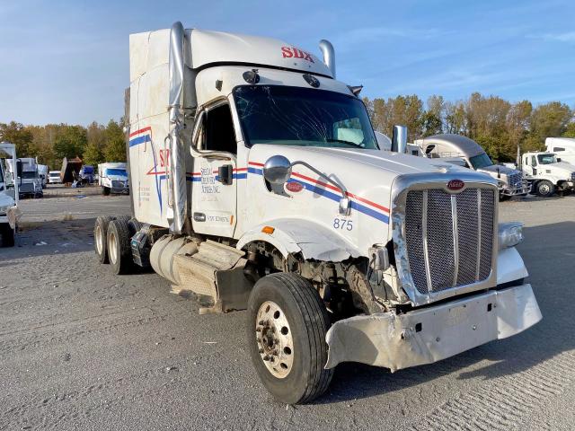 Salvage cars for sale from Copart Cahokia Heights, IL: 2019 Peterbilt 567