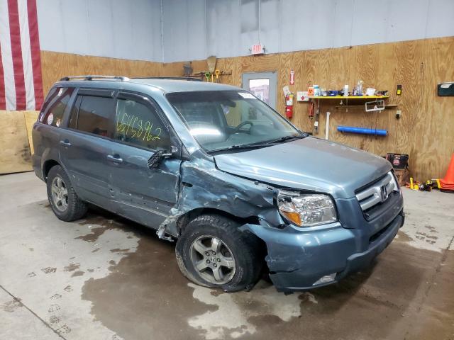 Salvage cars for sale from Copart Kincheloe, MI: 2006 Honda Pilot EX