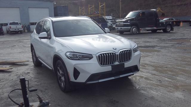 BMW salvage cars for sale: 2022 BMW X3 XDRIVE30I