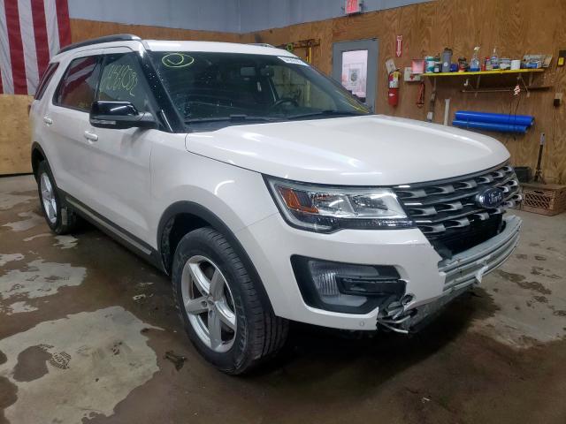 Salvage cars for sale from Copart Kincheloe, MI: 2017 Ford Explorer X