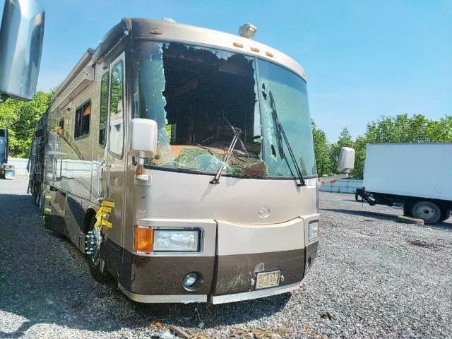 Salvage Trucks for parts for sale at auction: 2003 Spartan Motors Motorhome