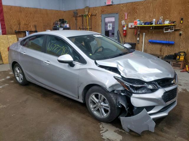 Salvage cars for sale from Copart Kincheloe, MI: 2018 Chevrolet Cruze LT