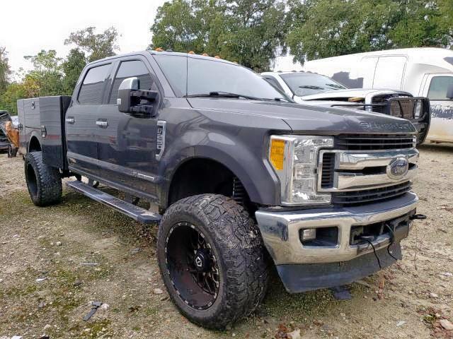 Salvage cars for sale from Copart Ocala, FL: 2017 Ford F250 Super