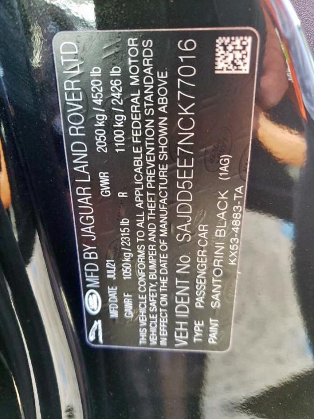 SAJDD5EE7NCK77016 Jaguar F-Type