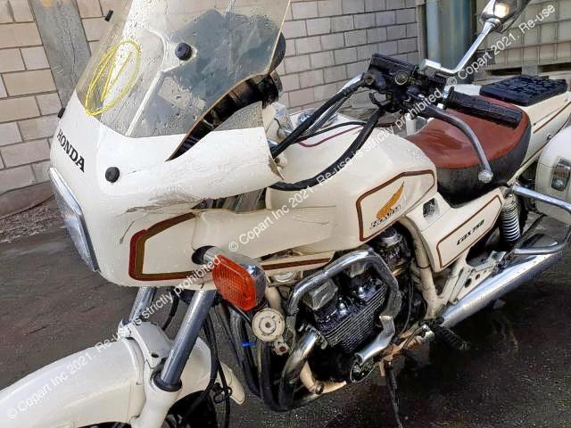 Honda CBX750 Police Exterior and Interior 