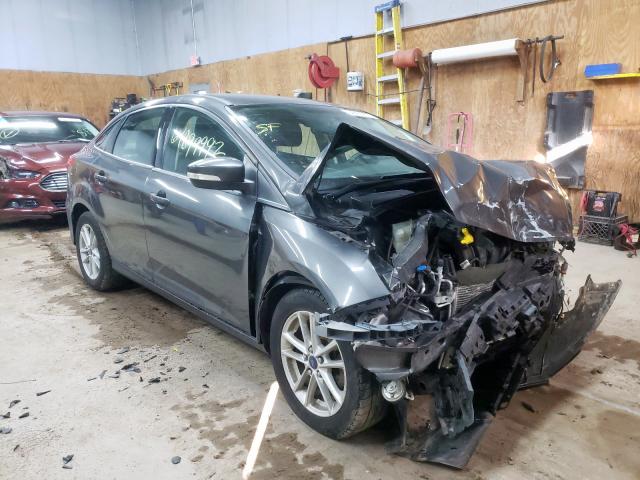 Salvage cars for sale from Copart Kincheloe, MI: 2015 Ford Focus SE