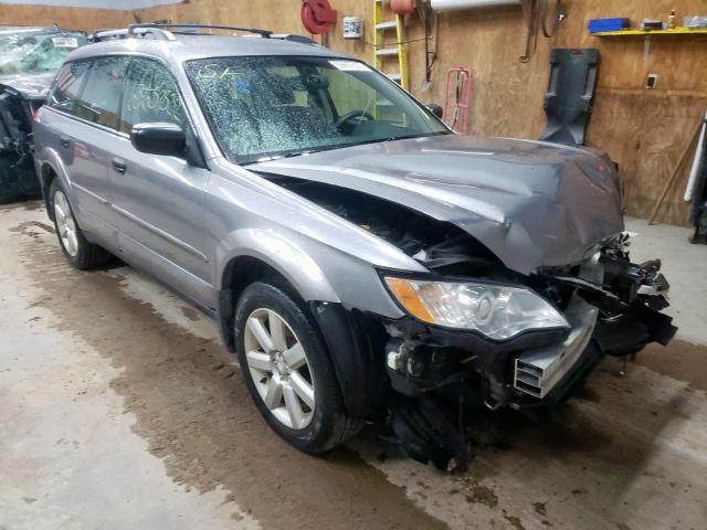 Salvage cars for sale from Copart Kincheloe, MI: 2008 Subaru Outback 2