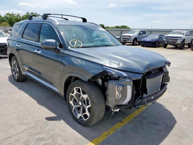 Salvage cars for sale at Wilmer, TX auction: 2022 Hyundai Palisade Calligraphy