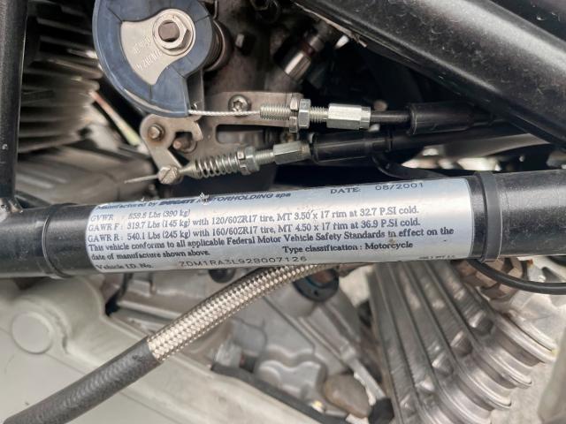 2002 DUCATI MONSTER 75 ZDM1RA3L92B007126