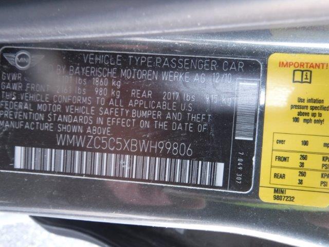 WMWZC5C5XBWH99806 Mini Cooper S Countryman