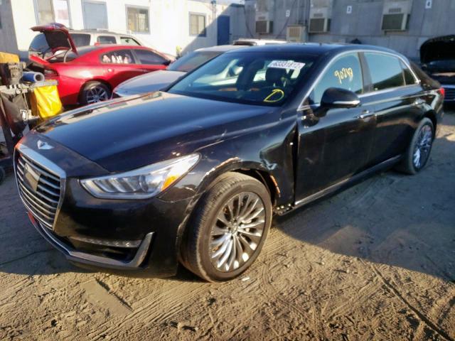 2017 GENESIS G90 PREMIU KMHG34JA2HU022344