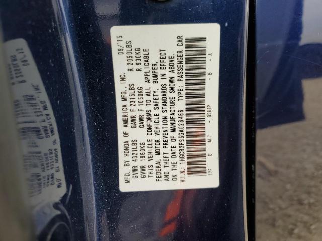 2016 HONDA ACCORD EXL 1HGCR2F95GA028466