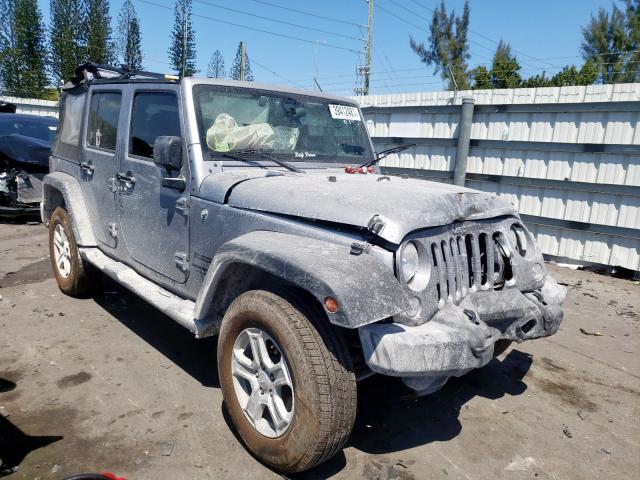 Vehiculos salvage en venta de Copart Miami, FL: 2017 Jeep Wrangler U