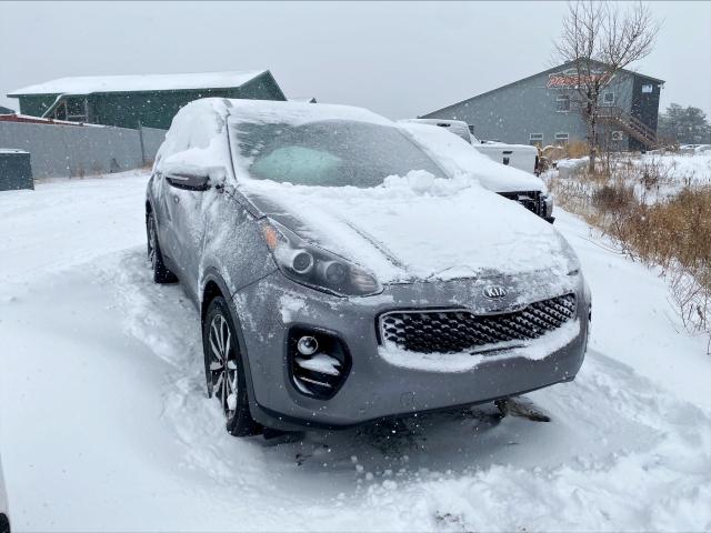 Salvage cars for sale from Copart Montreal Est, QC: 2017 KIA Sportage E