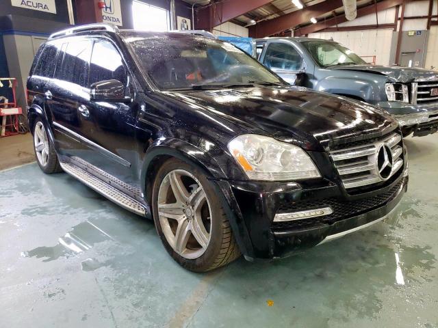 Salvage cars for sale at East Granby, CT auction: 2012 Mercedes-Benz GL 550 4matic