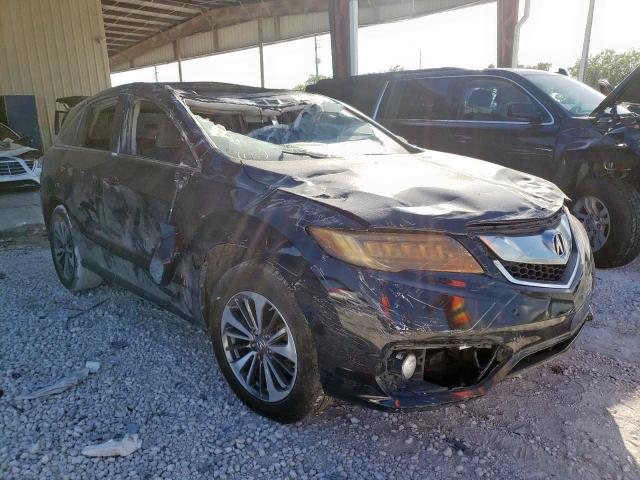 Salvage cars for sale at Homestead, FL auction: 2018 Acura RDX Advance