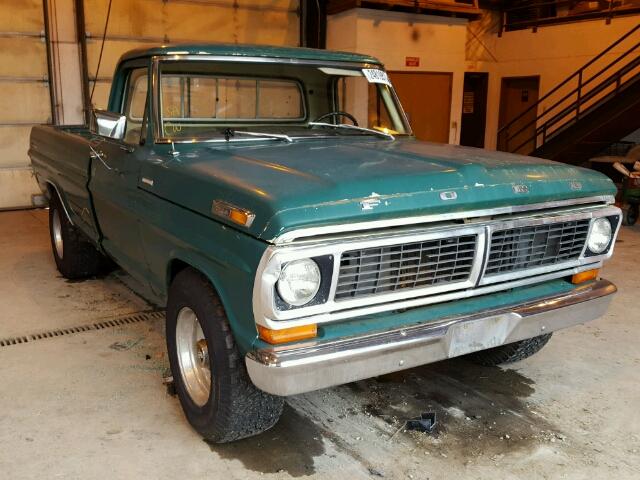 Auto Auction Ended On Vin F25yrj30238 1970 Ford F250 In