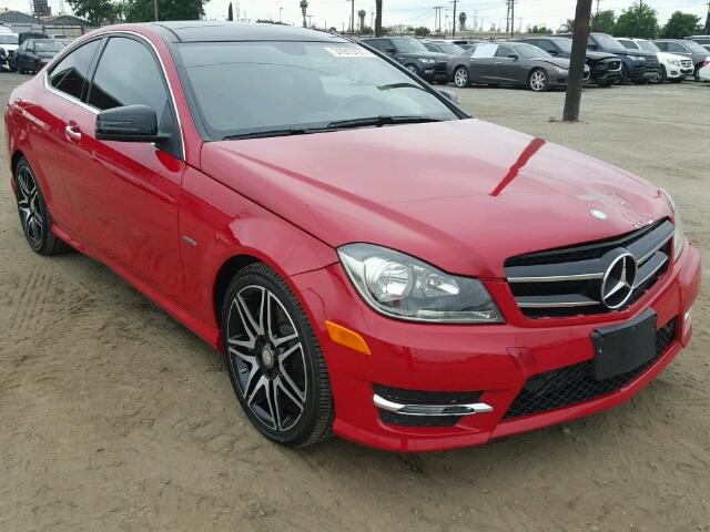 Auto Auction Ended On Vin Wddgj4hb0fg 15 Mercedes Benz C250 In Ca Los Angeles