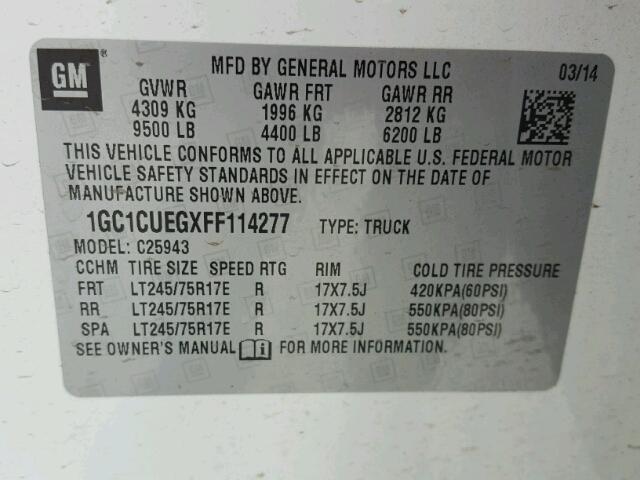 1GC1CUEGXFF114277
