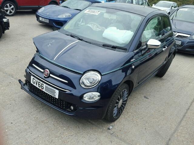 17 Fiat 500 Riva For Sale At Copart Uk Salvage Car Auctions