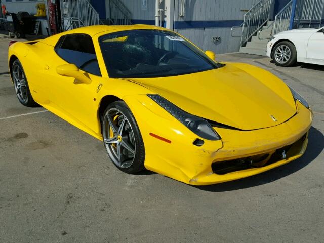 2015 Ferrari 458 Spider For Sale Ca Los Angeles Tue