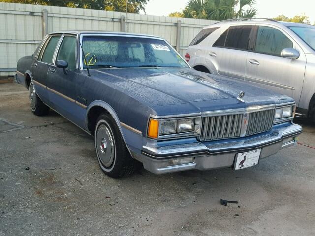 Auto Auction Ended On Vin 1g2at69h7ex203297 1984 Pontiac Parisienne In Fl Ft Pierce