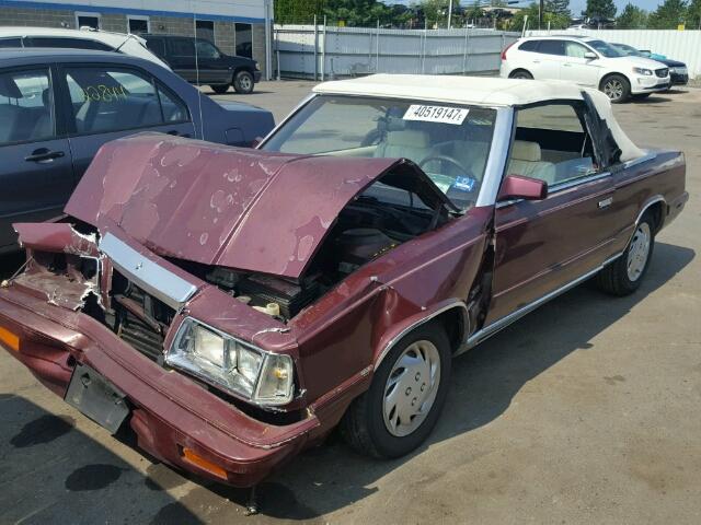 1986 Chrysler Lebaron Photos Ct Hartford Salvage Car