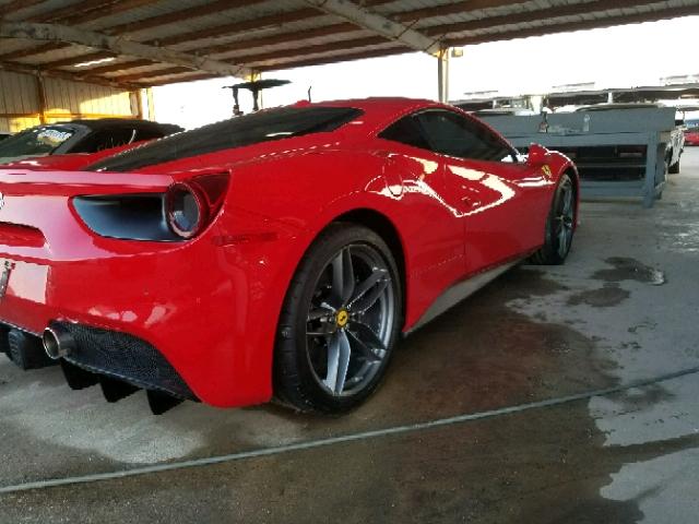 2016 Ferrari 488 Gtb For Sale At Copart Houston Tx Lot 41176097 Salvageresellercom