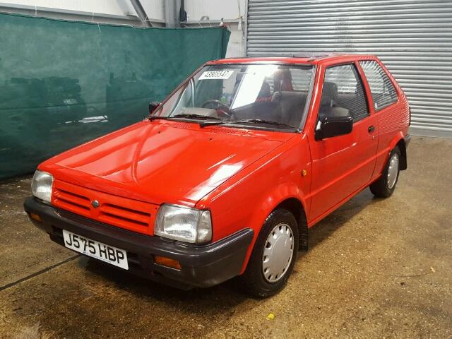 1991 NISSAN MICRA LS for sale at Copart UK - Salvage Car ...