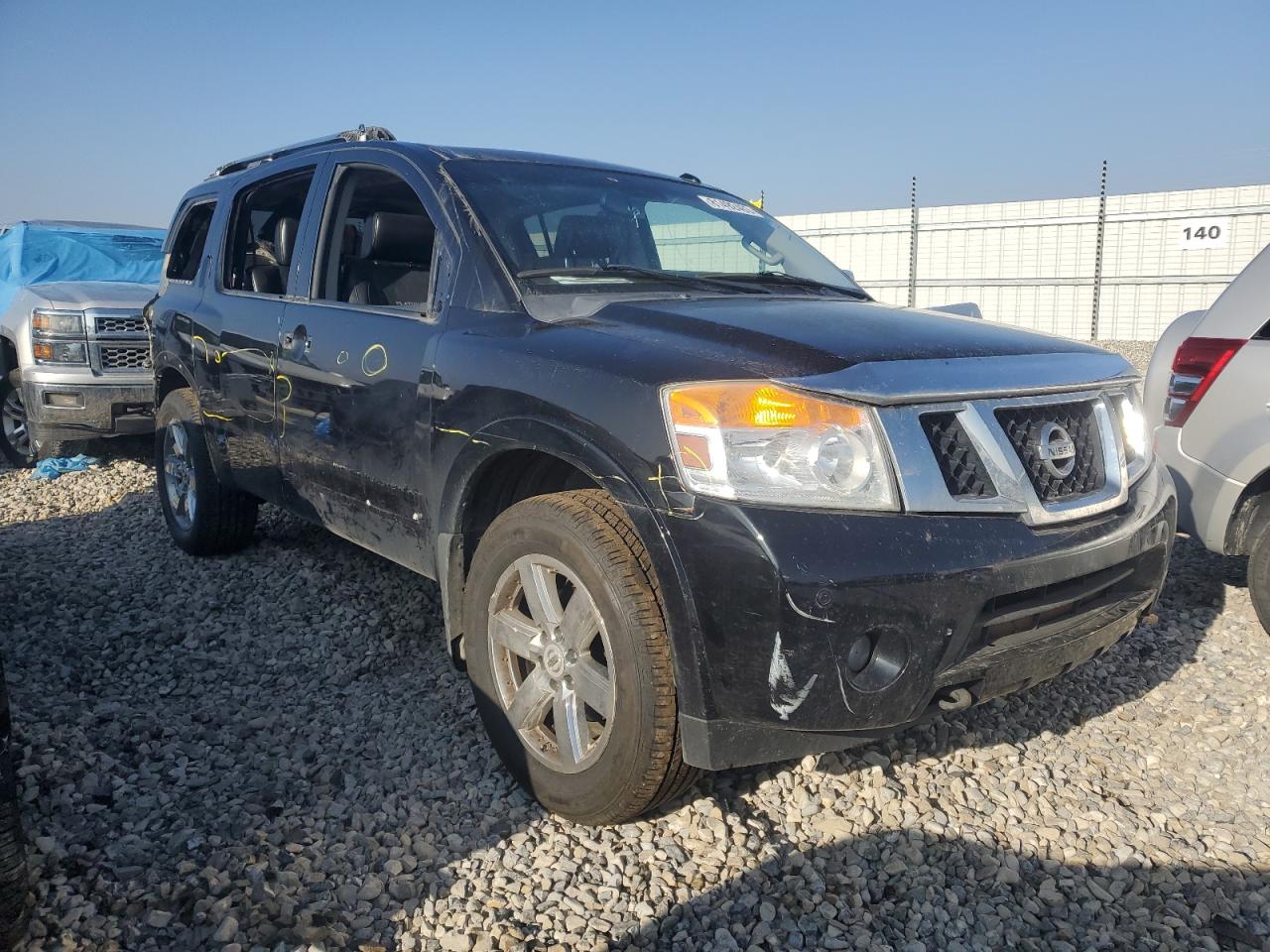 2014 Nissan Armada Sv VIN: 5N1BA0NC8EN608640 Lot: 81492463