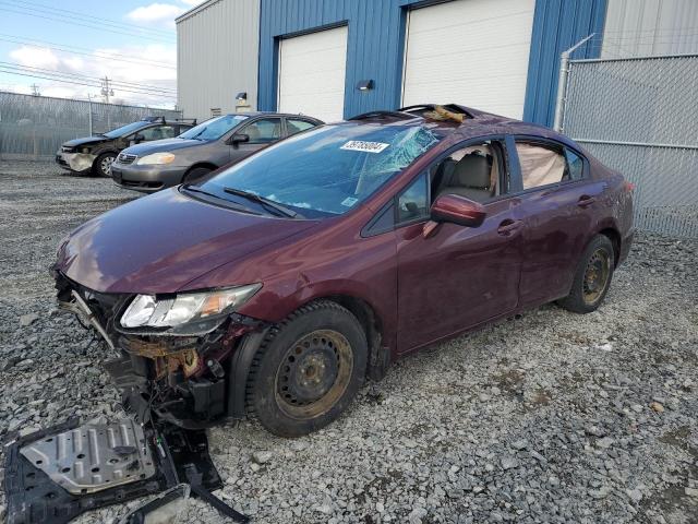 2015 Honda Civic Se на продаже в Elmsdale, NS - All Over