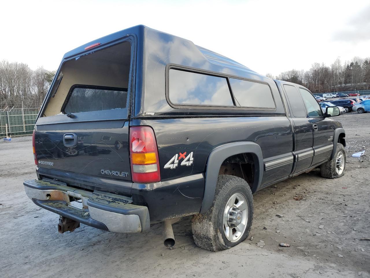 2001 Chevrolet Silverado K2500 Heavy Duty blue null diesel 1GCHK291X1E223526 photo #4