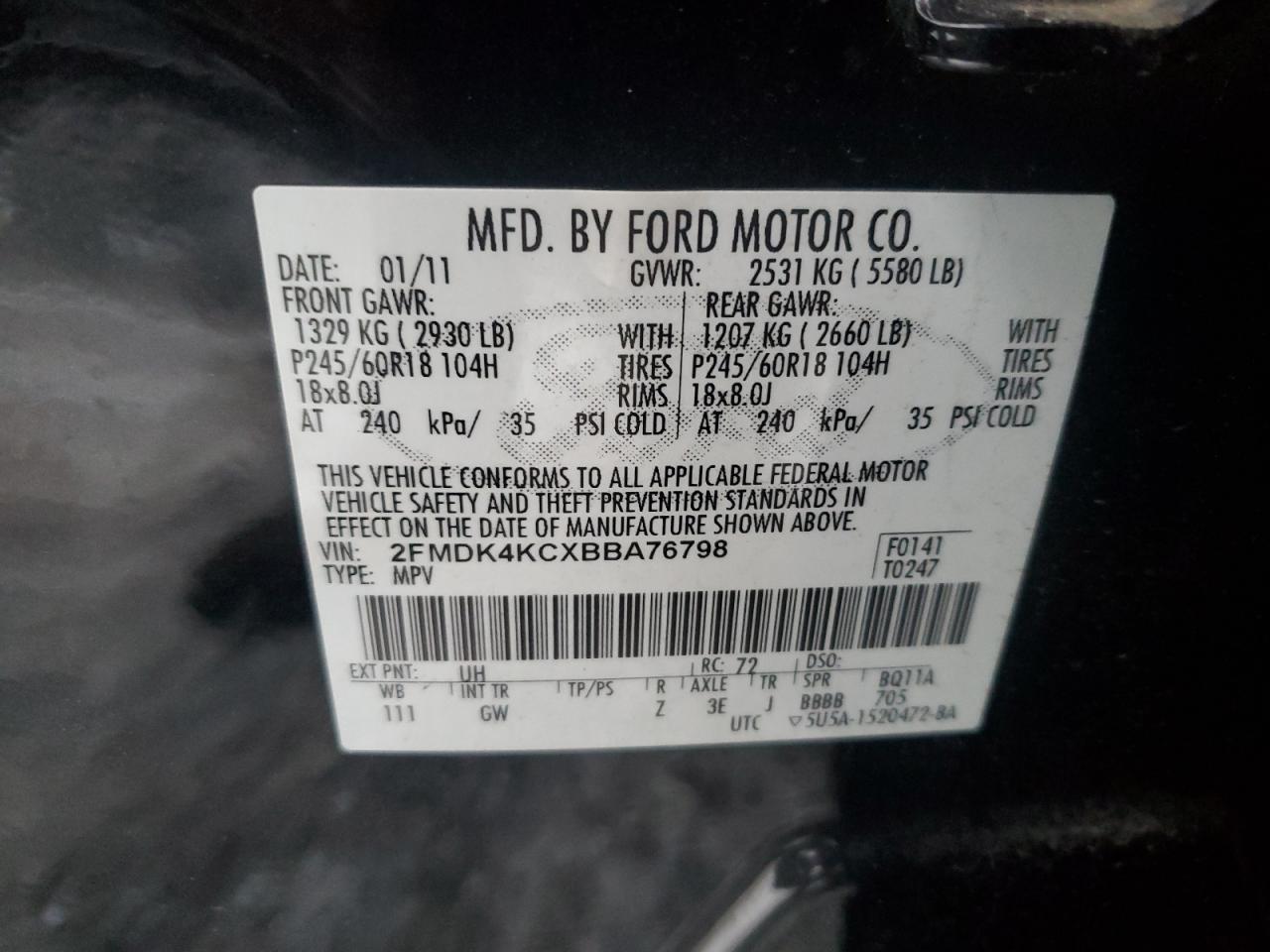 2011 Ford Edge - Image 12